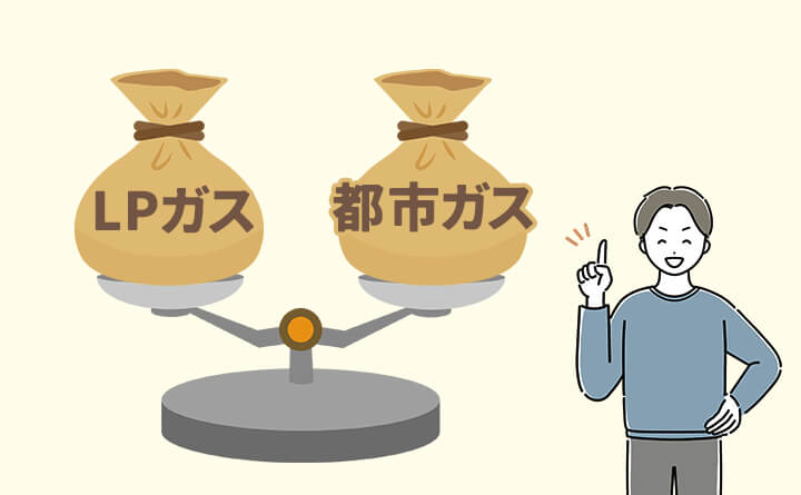 プロパンガスの料金を都市ガス並みにする方法